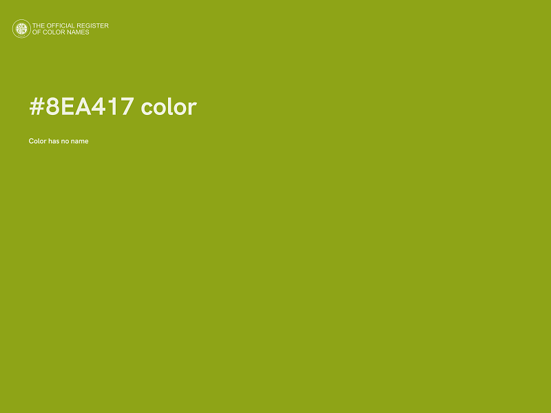 #8EA417 color image