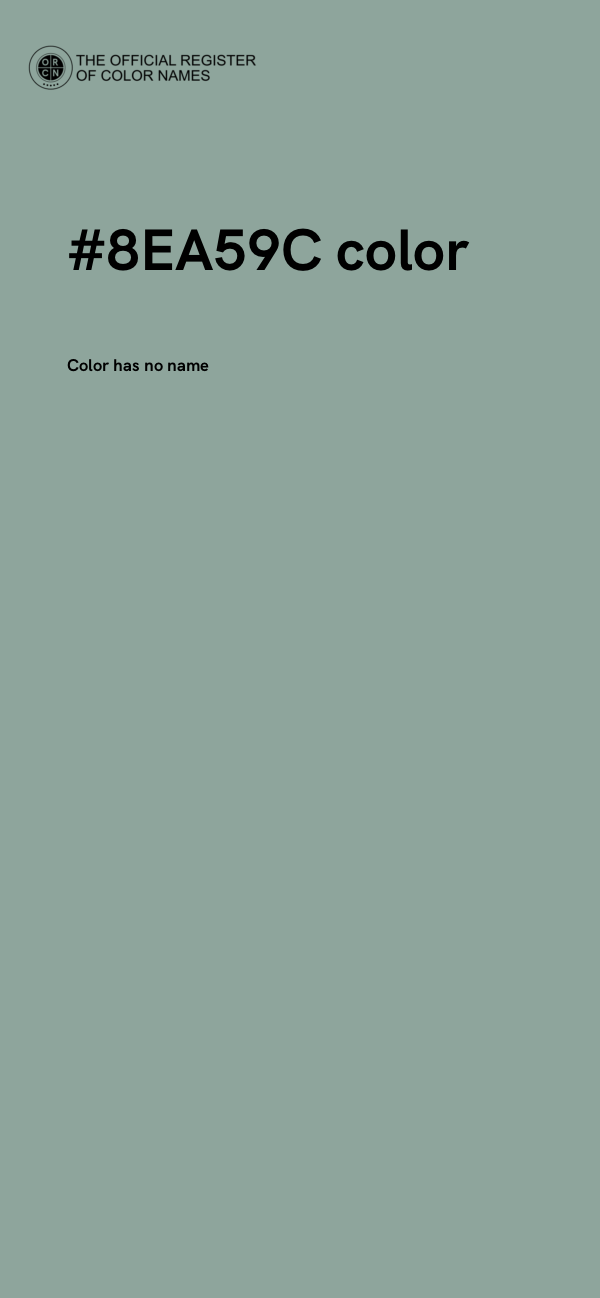 #8EA59C color image