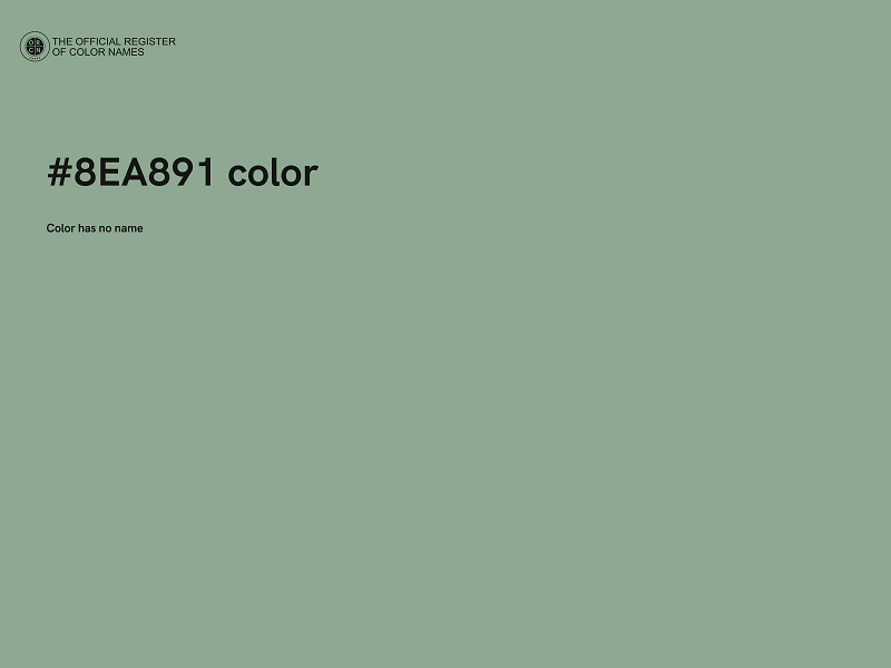 #8EA891 color image