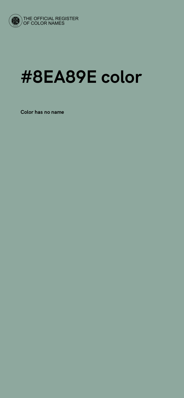 #8EA89E color image