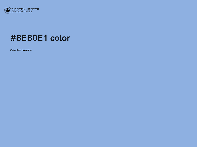 #8EB0E1 color image