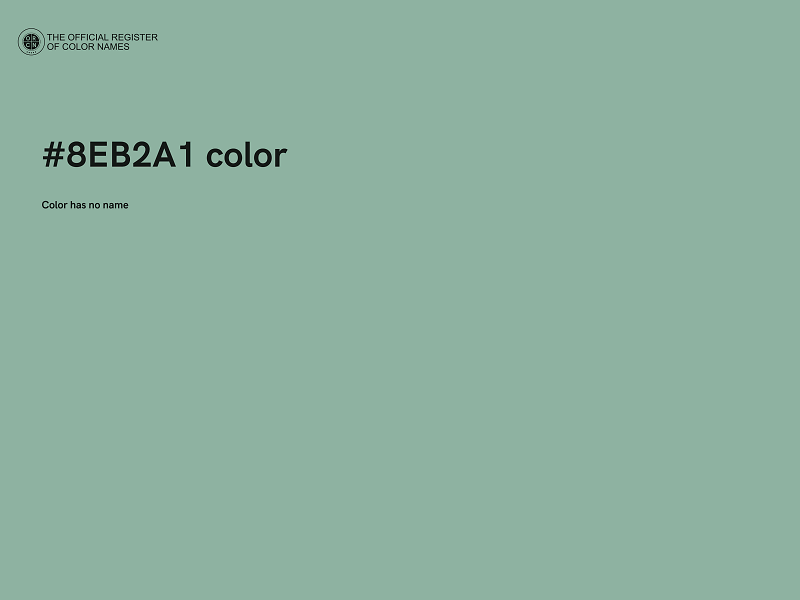 #8EB2A1 color image