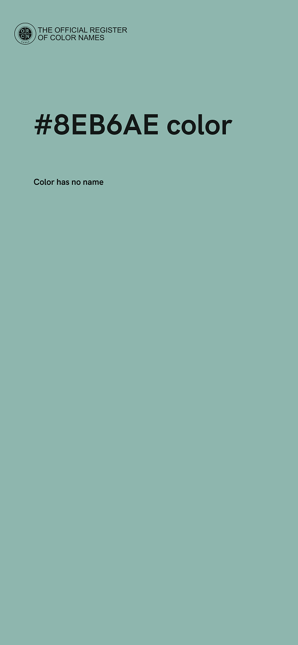 #8EB6AE color image