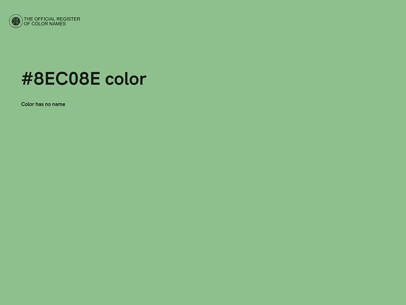 #8EC08E color image