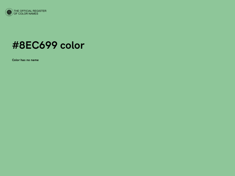 #8EC699 color image
