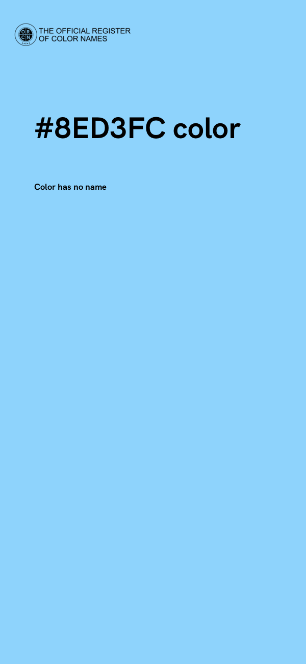 #8ED3FC color image