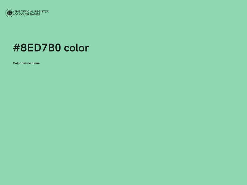 #8ED7B0 color image