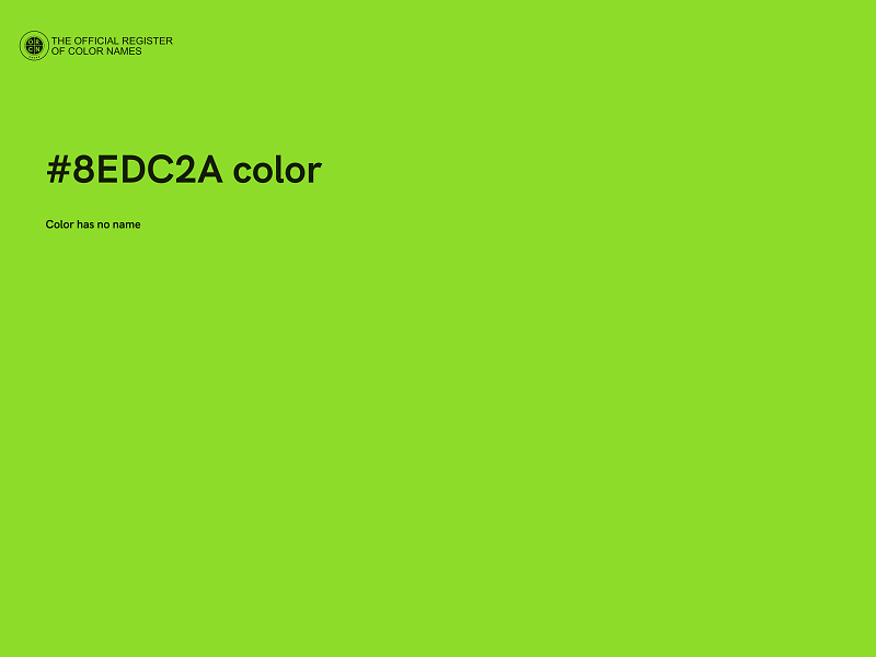 #8EDC2A color image