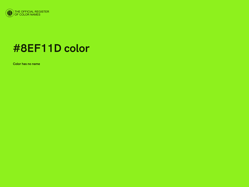 #8EF11D color image