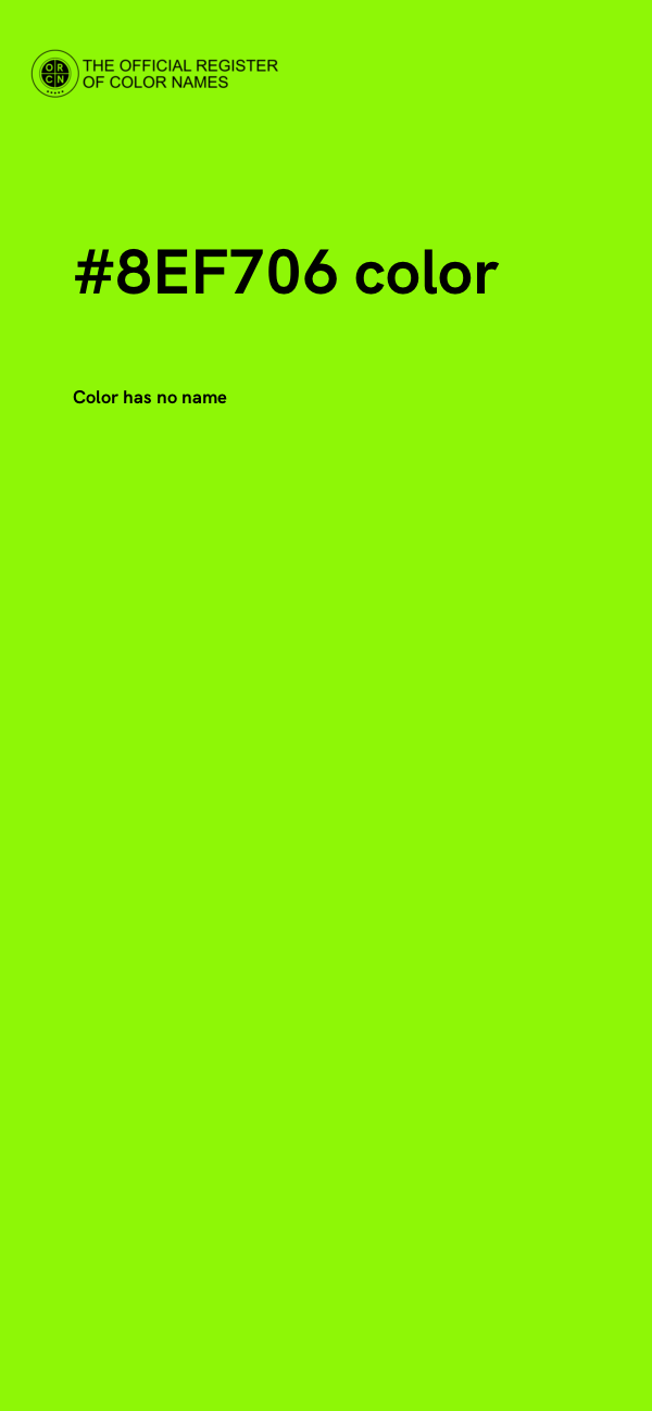 #8EF706 color image