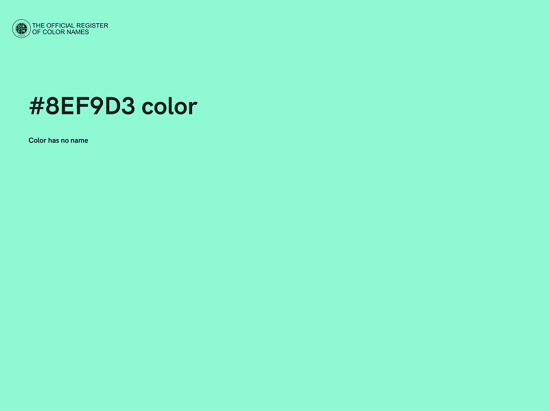 #8EF9D3 color image