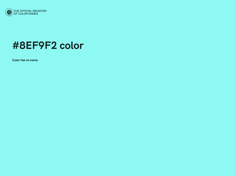 #8EF9F2 color image