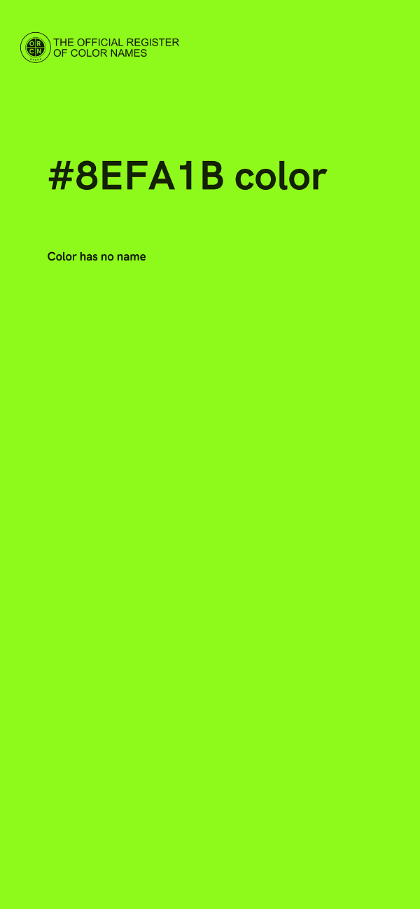#8EFA1B color image