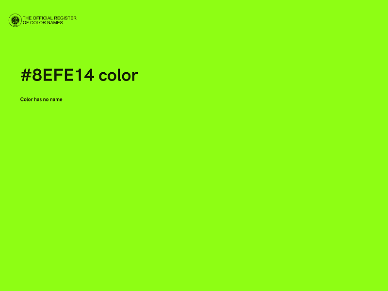 #8EFE14 color image