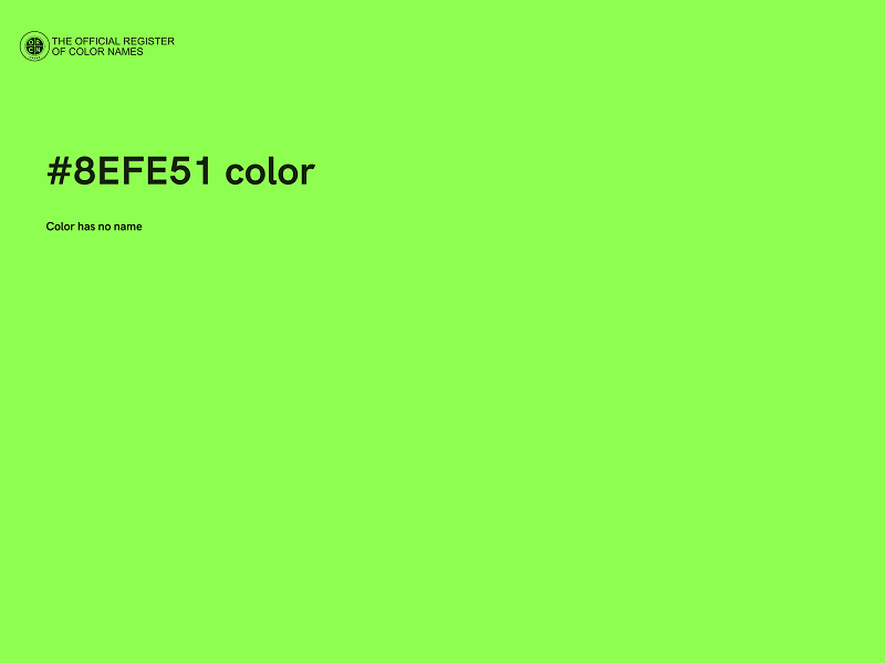 #8EFE51 color image