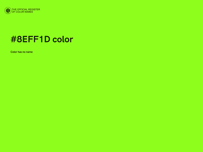 #8EFF1D color image