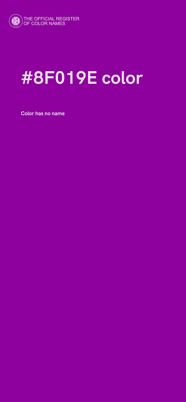 #8F019E color image