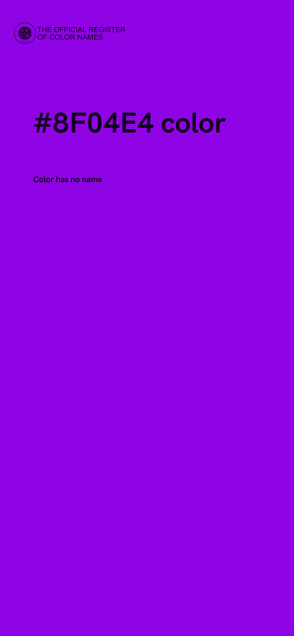 #8F04E4 color image