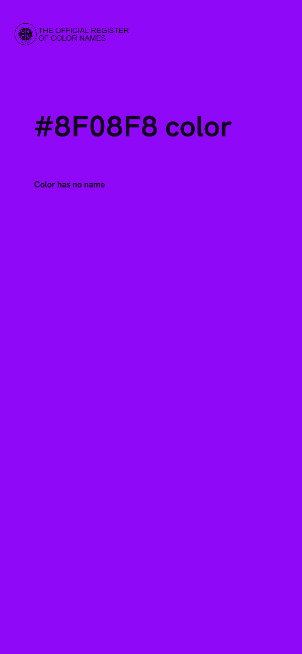 #8F08F8 color image