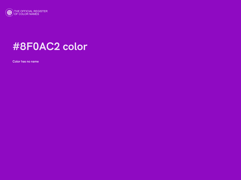 #8F0AC2 color image