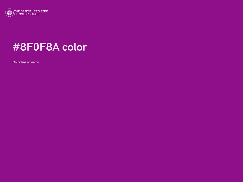 #8F0F8A color image