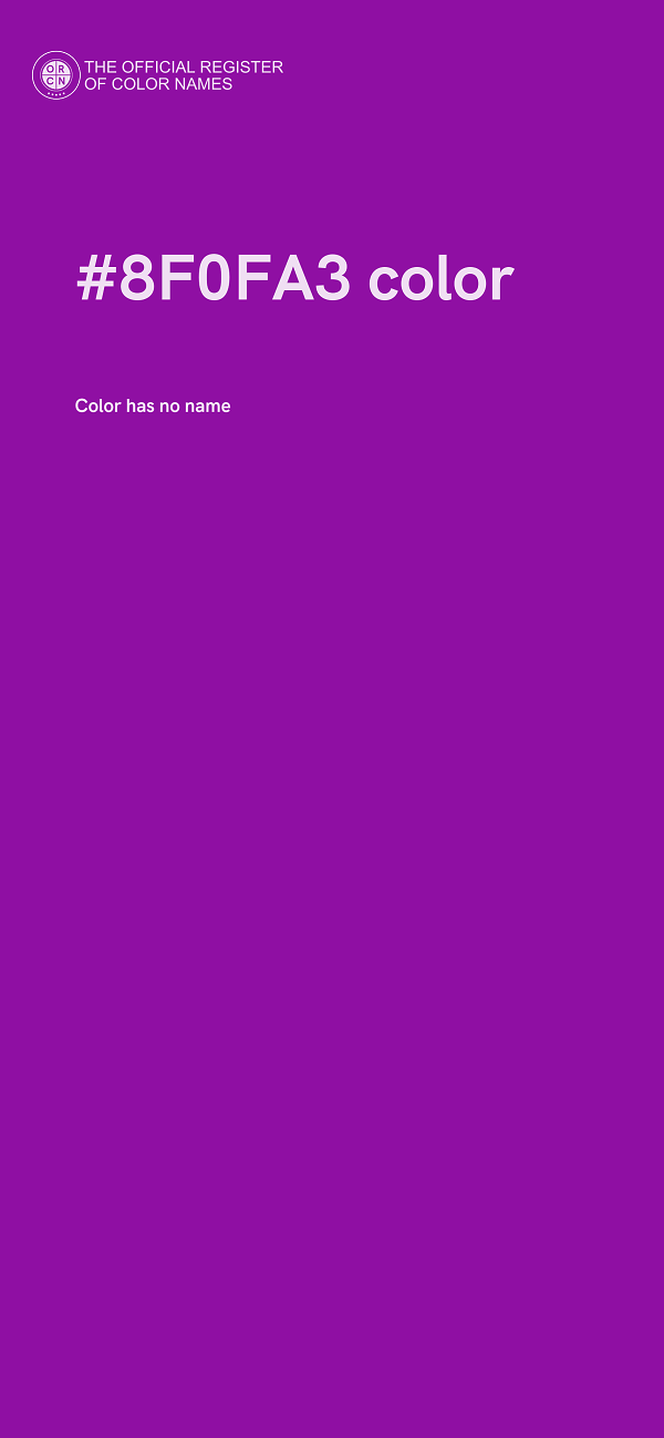 #8F0FA3 color image