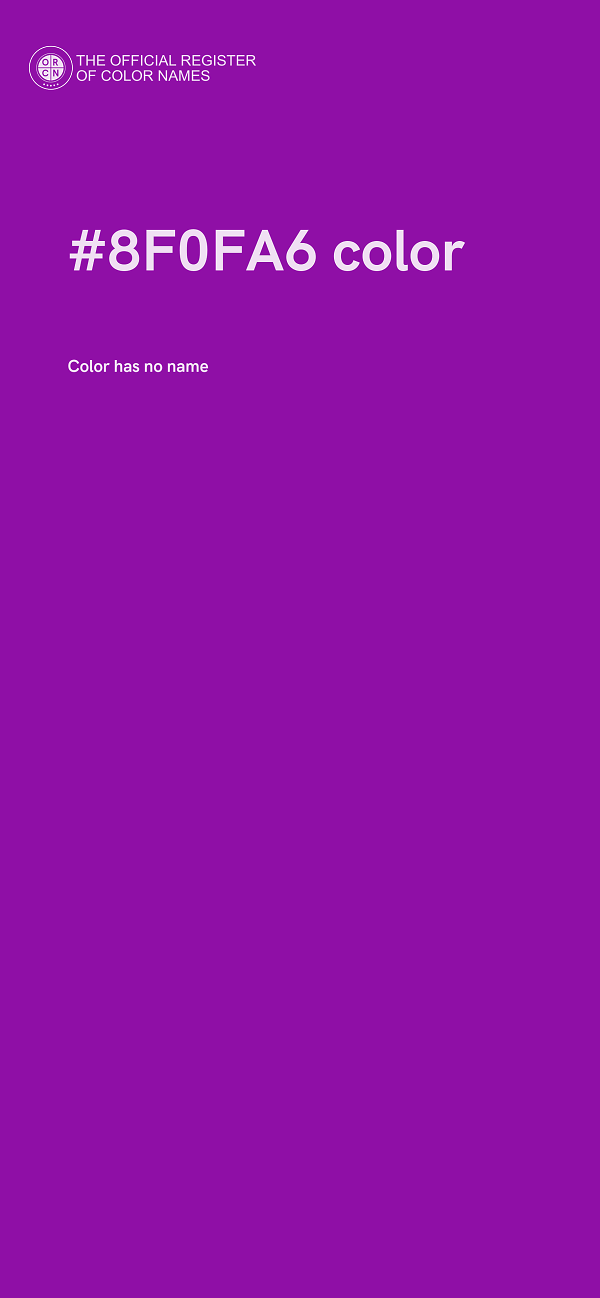 #8F0FA6 color image