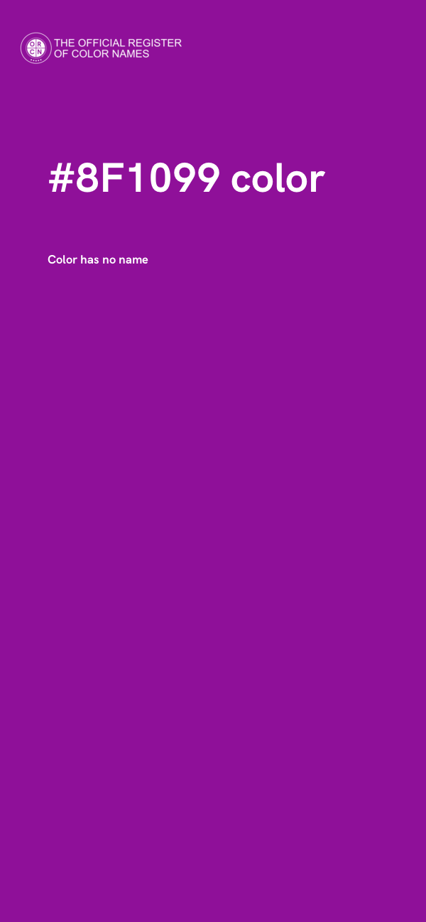 #8F1099 color image
