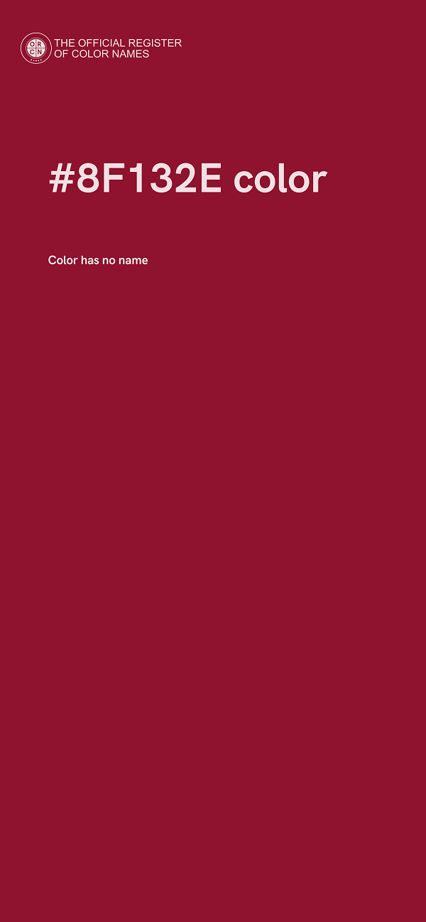 #8F132E color image