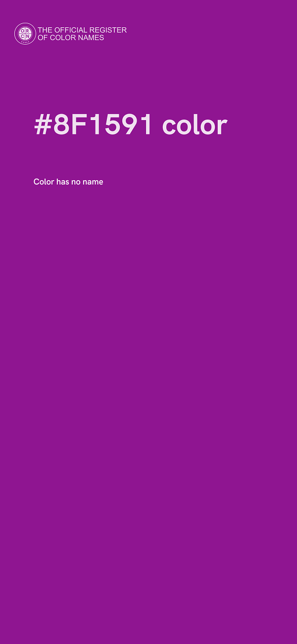#8F1591 color image