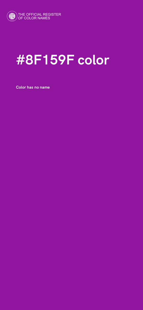 #8F159F color image
