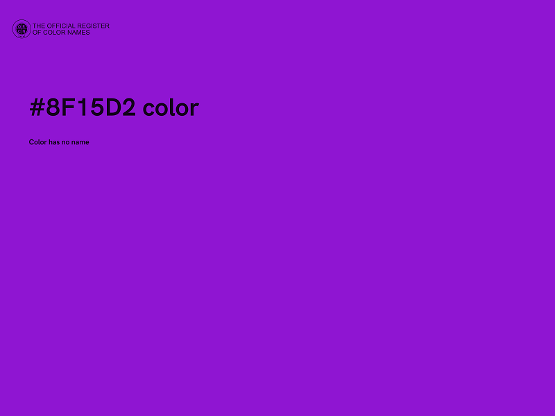 #8F15D2 color image