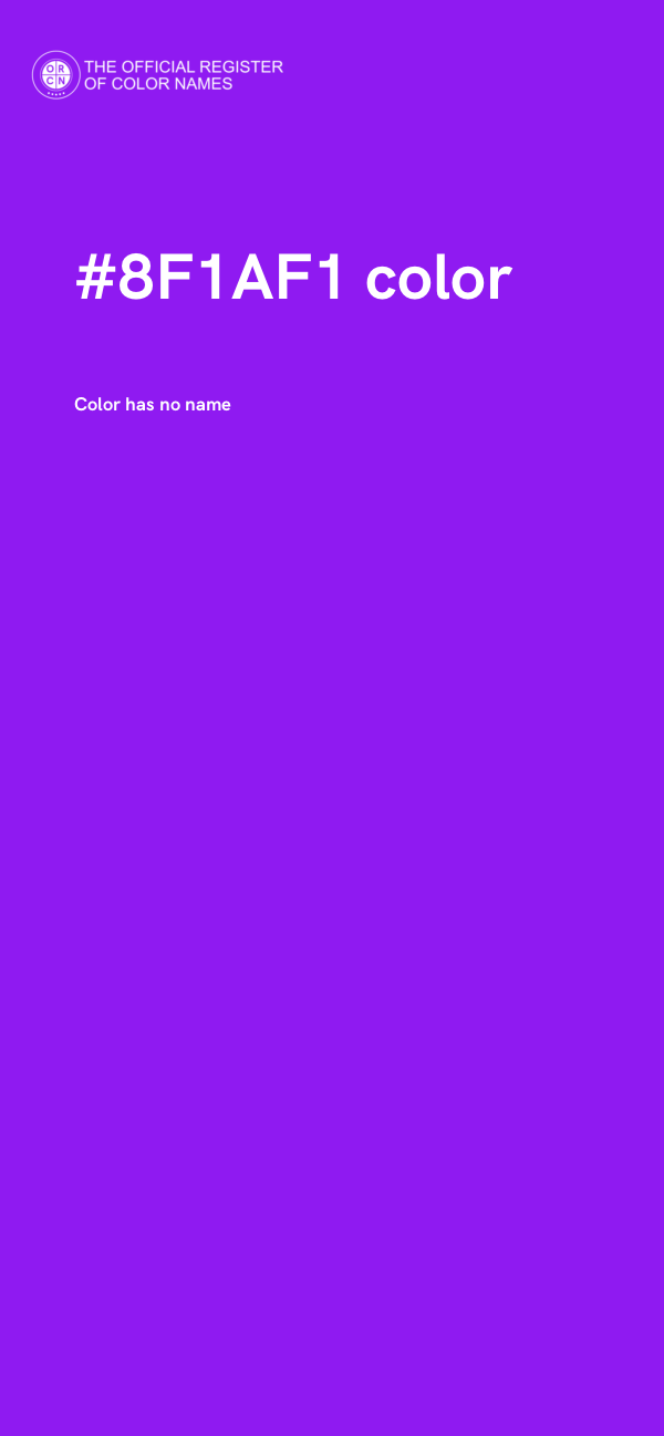 #8F1AF1 color image
