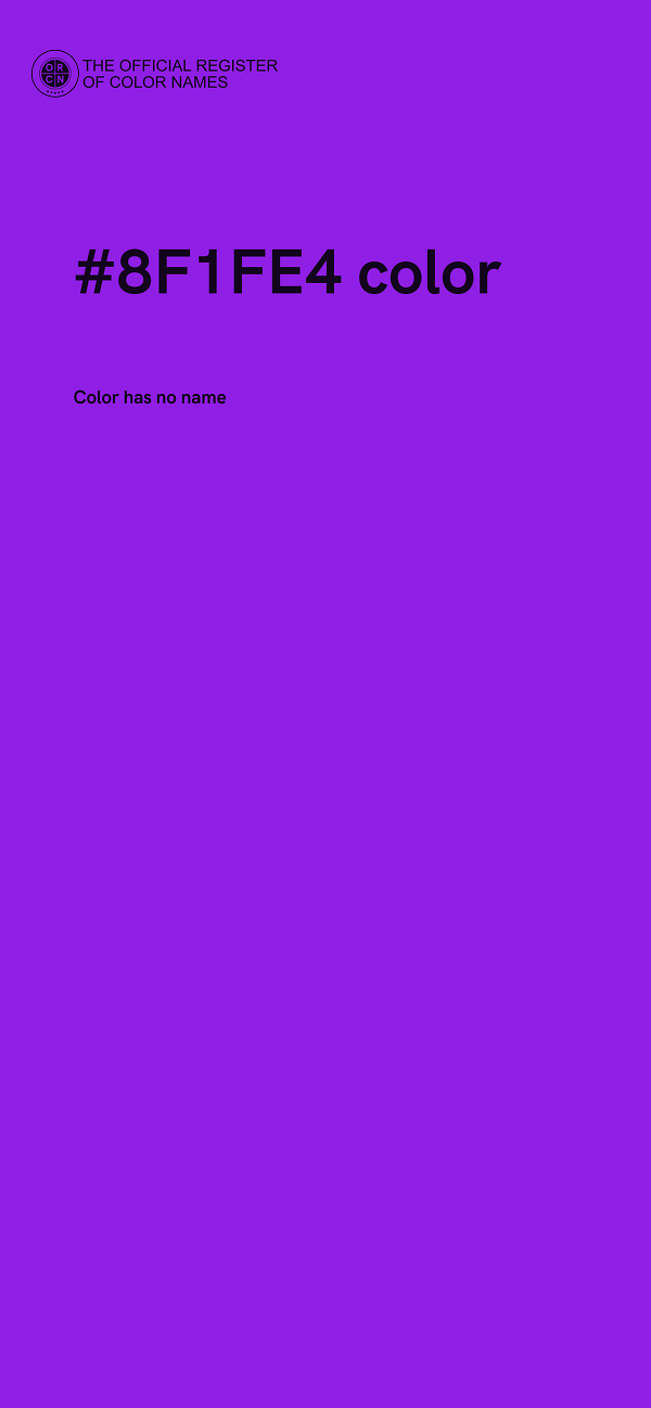 #8F1FE4 color image