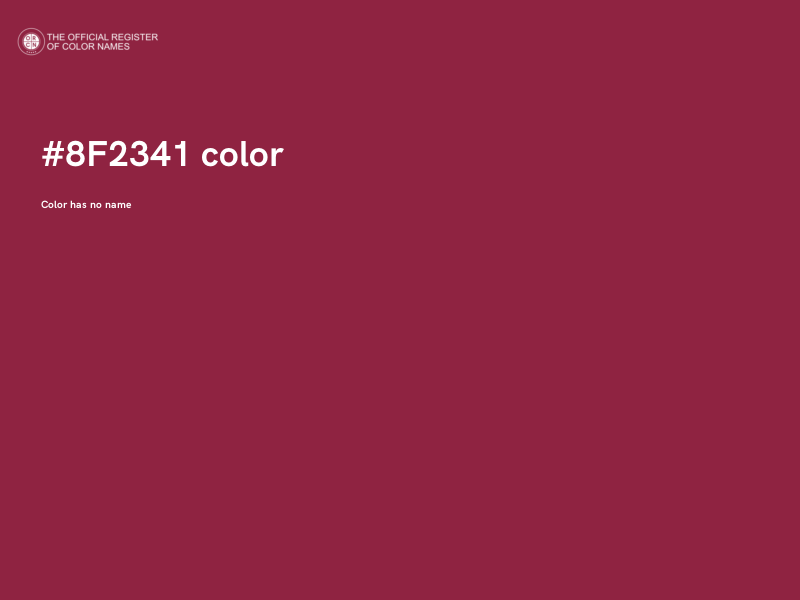 #8F2341 color image