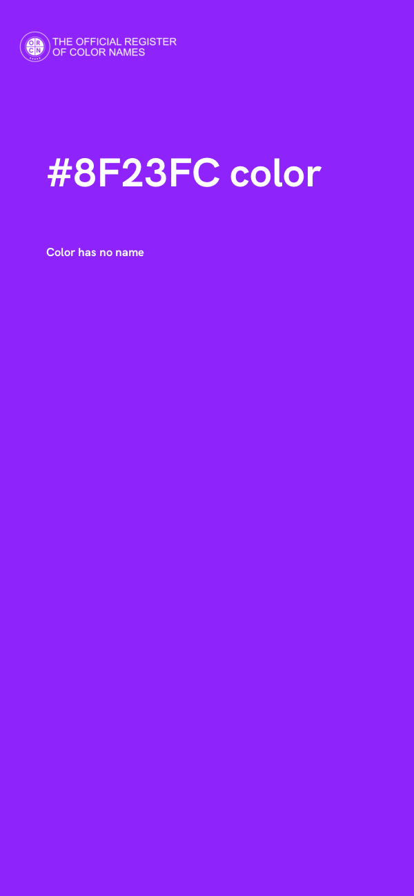 #8F23FC color image