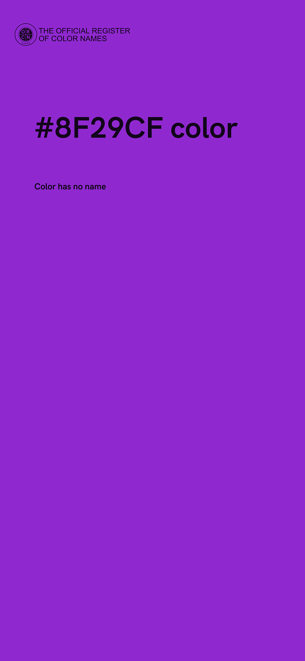#8F29CF color image