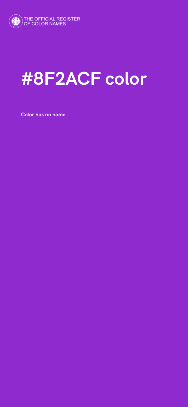 #8F2ACF color image
