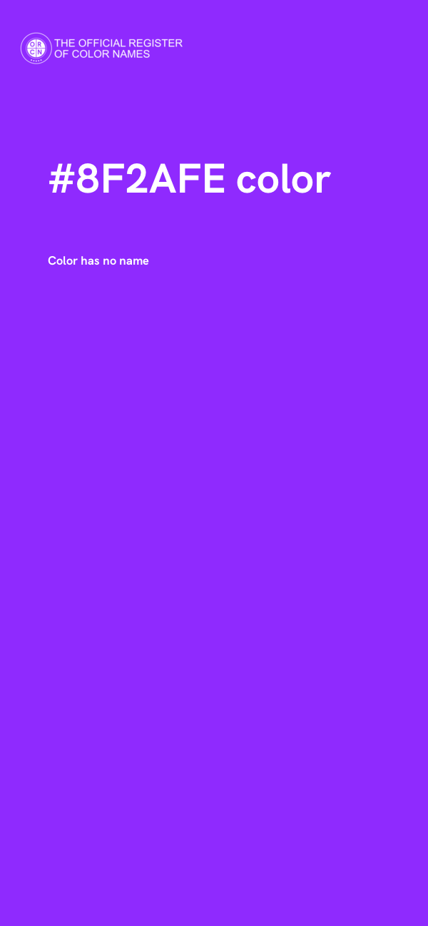 #8F2AFE color image