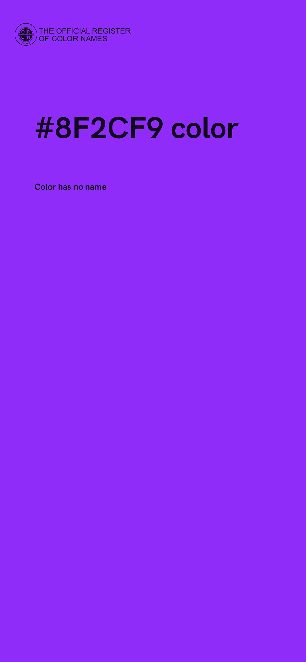 #8F2CF9 color image