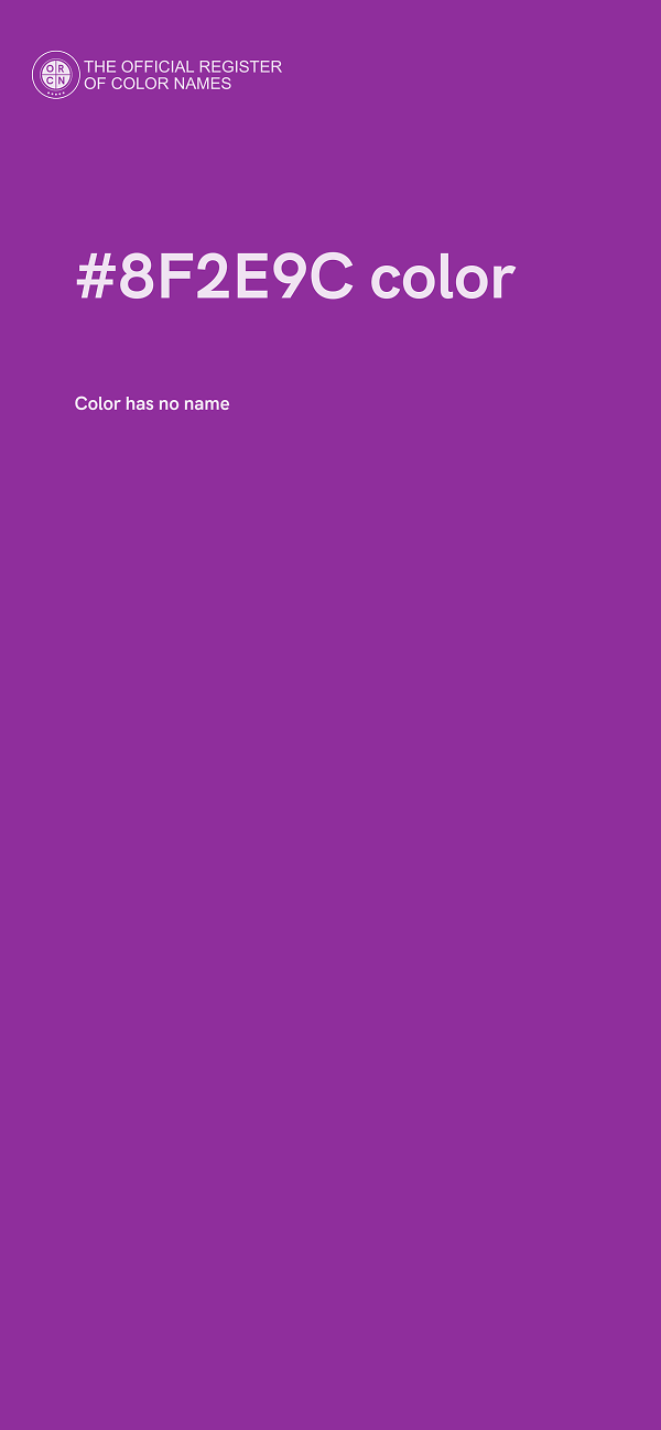 #8F2E9C color image