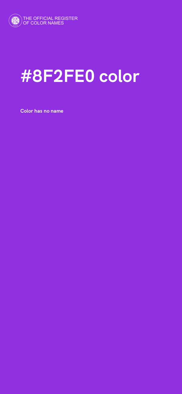 #8F2FE0 color image