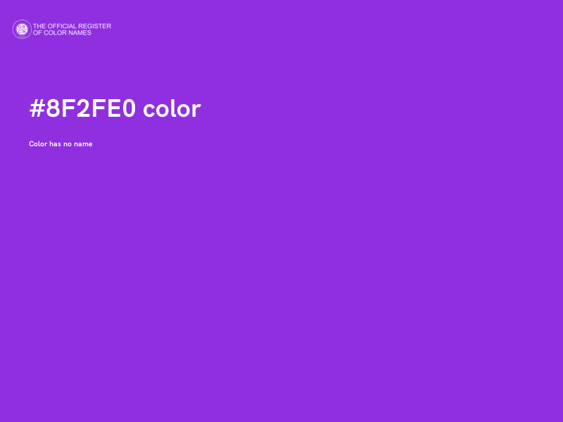 #8F2FE0 color image