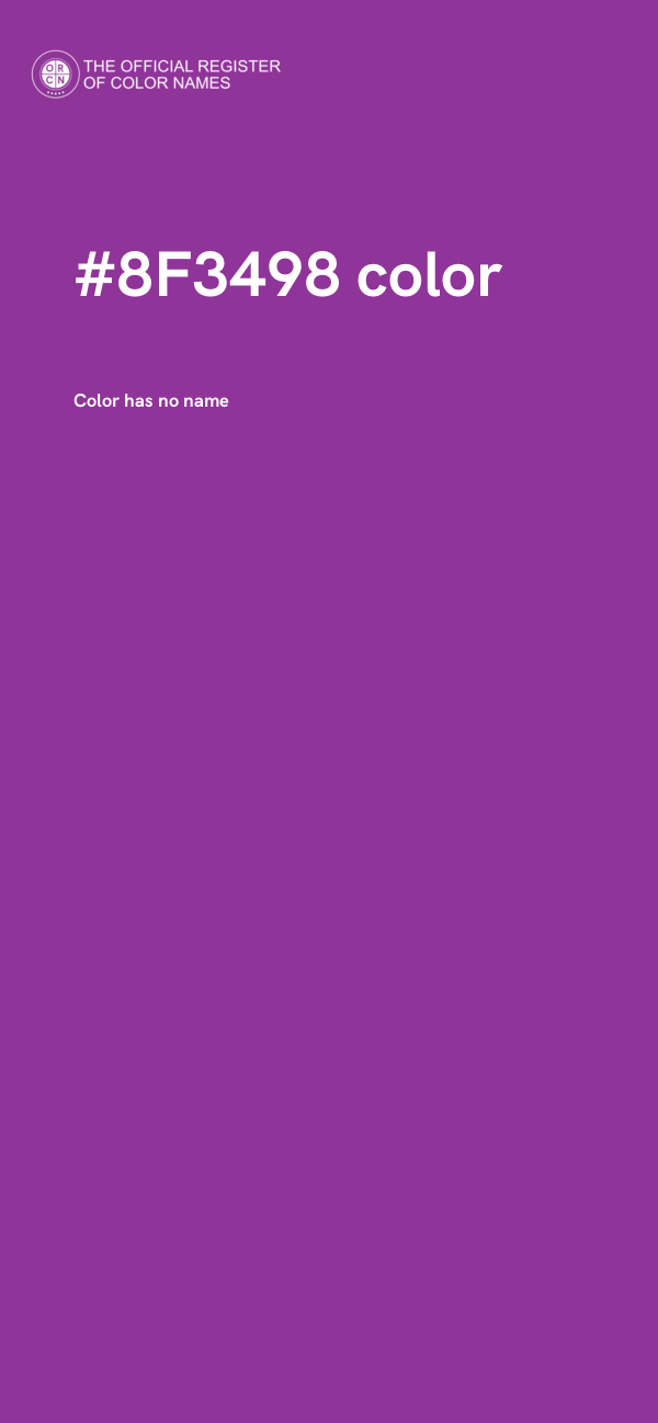#8F3498 color image
