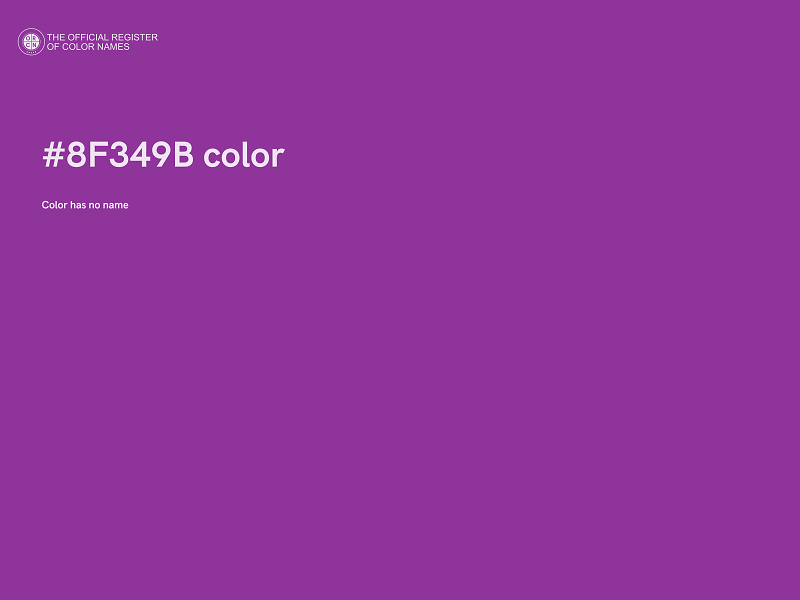 #8F349B color image