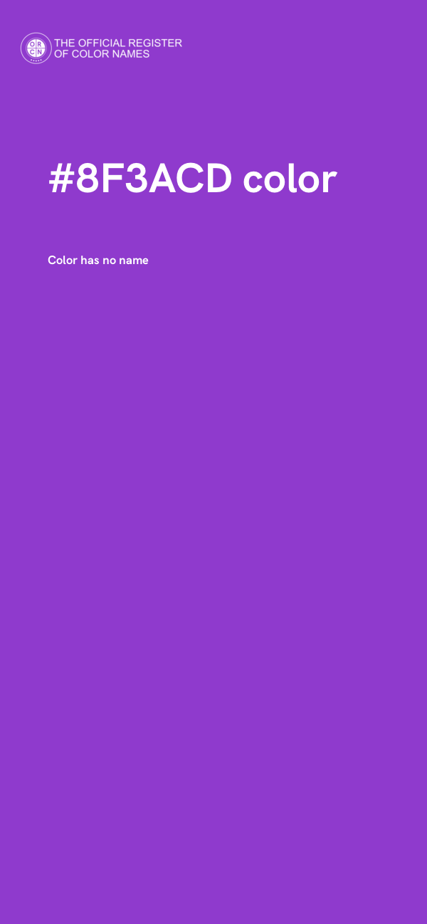 #8F3ACD color image