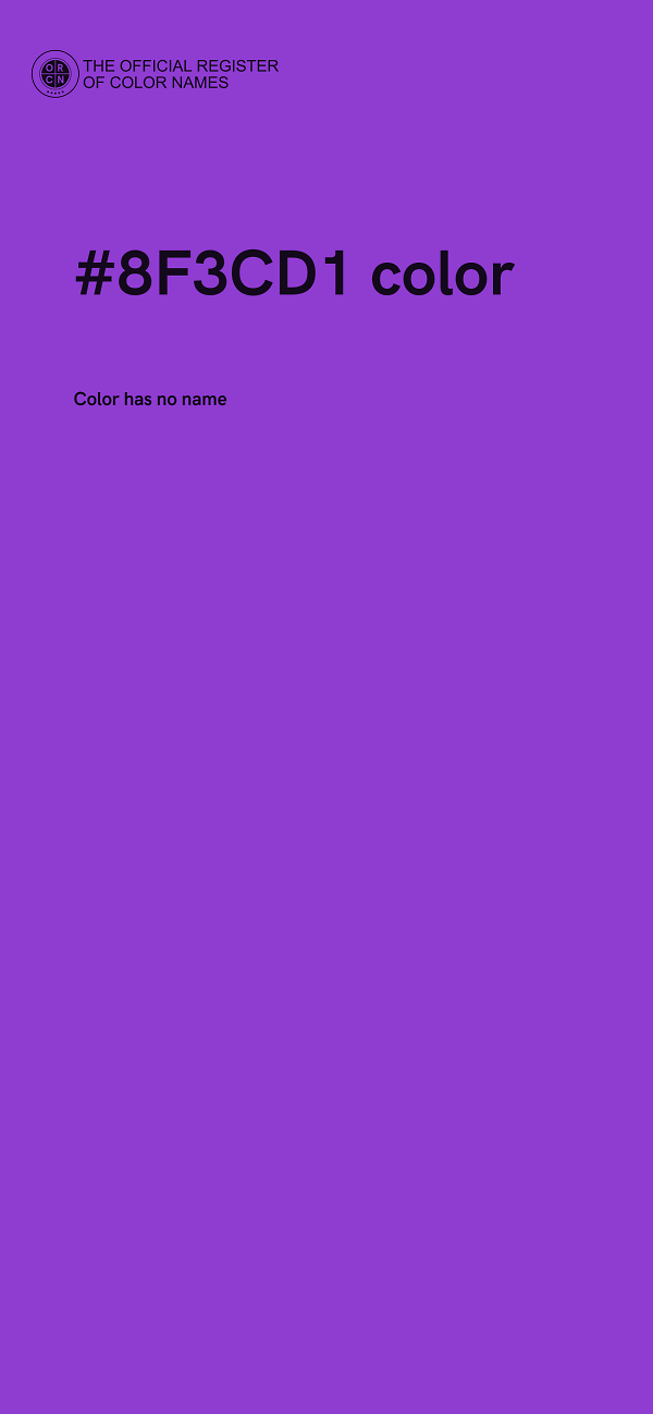 #8F3CD1 color image
