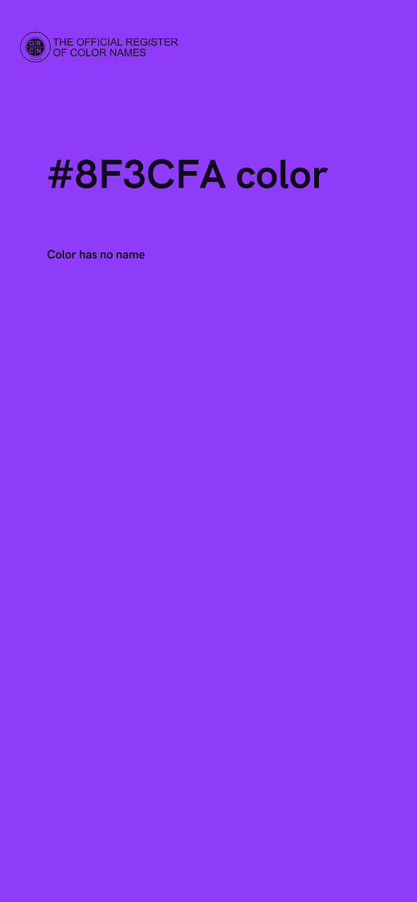 #8F3CFA color image