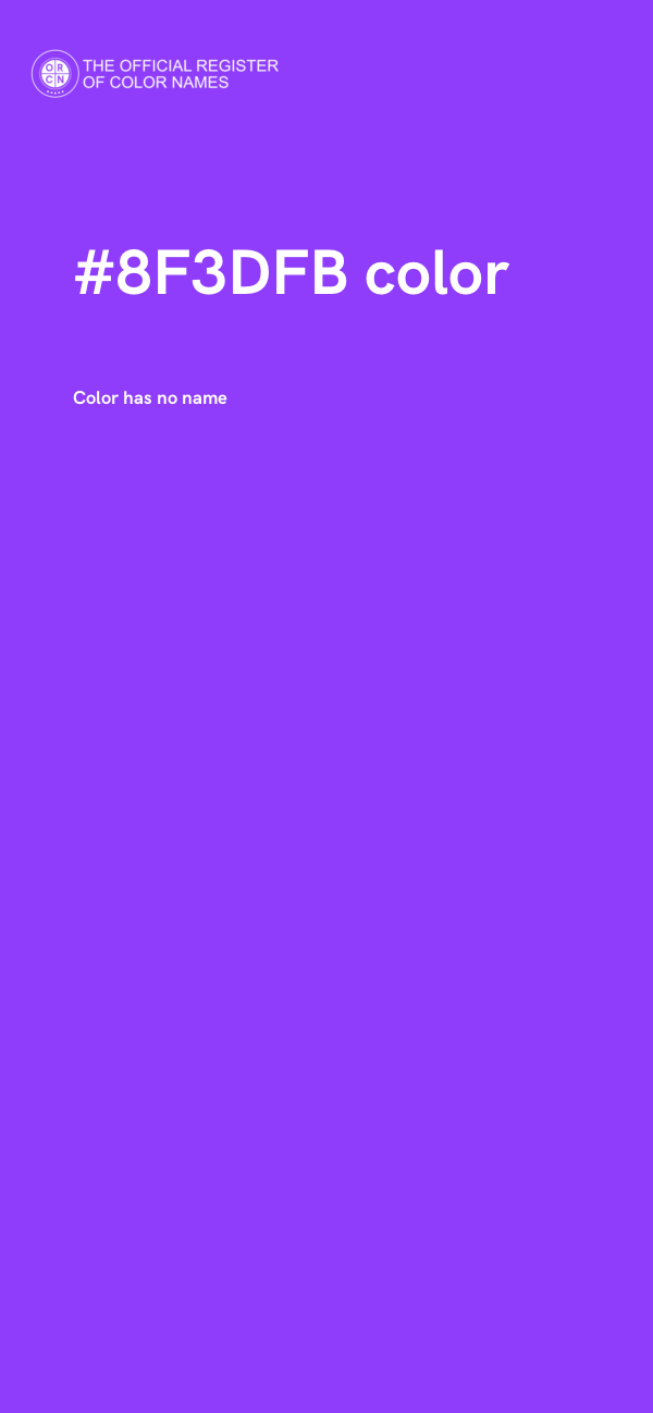 #8F3DFB color image
