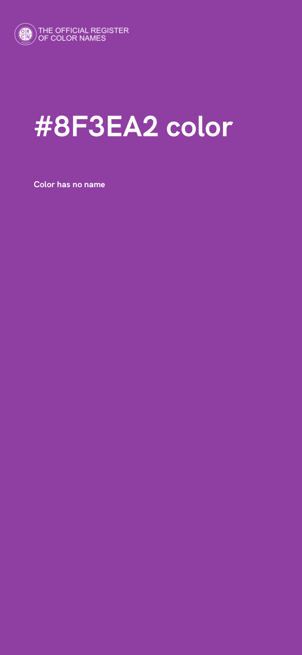 #8F3EA2 color image